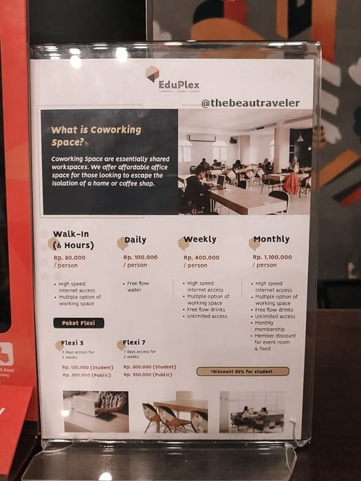 Eduplex: Coworking Space Open for 24 Hours in Bandung, Indonesia - The