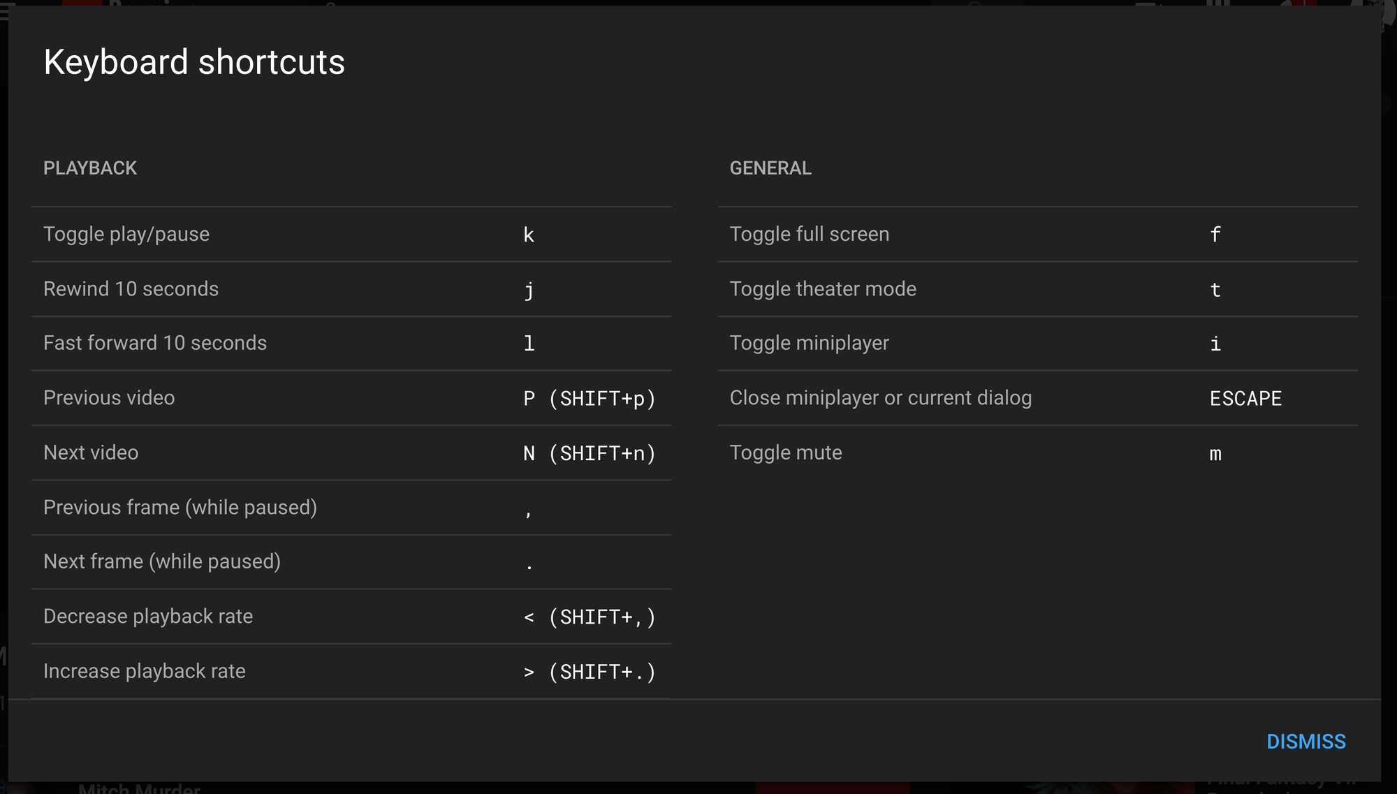 Learn YouTube Keyboard Shortcuts Like a Pro – Frame-by-Frame, Repeat