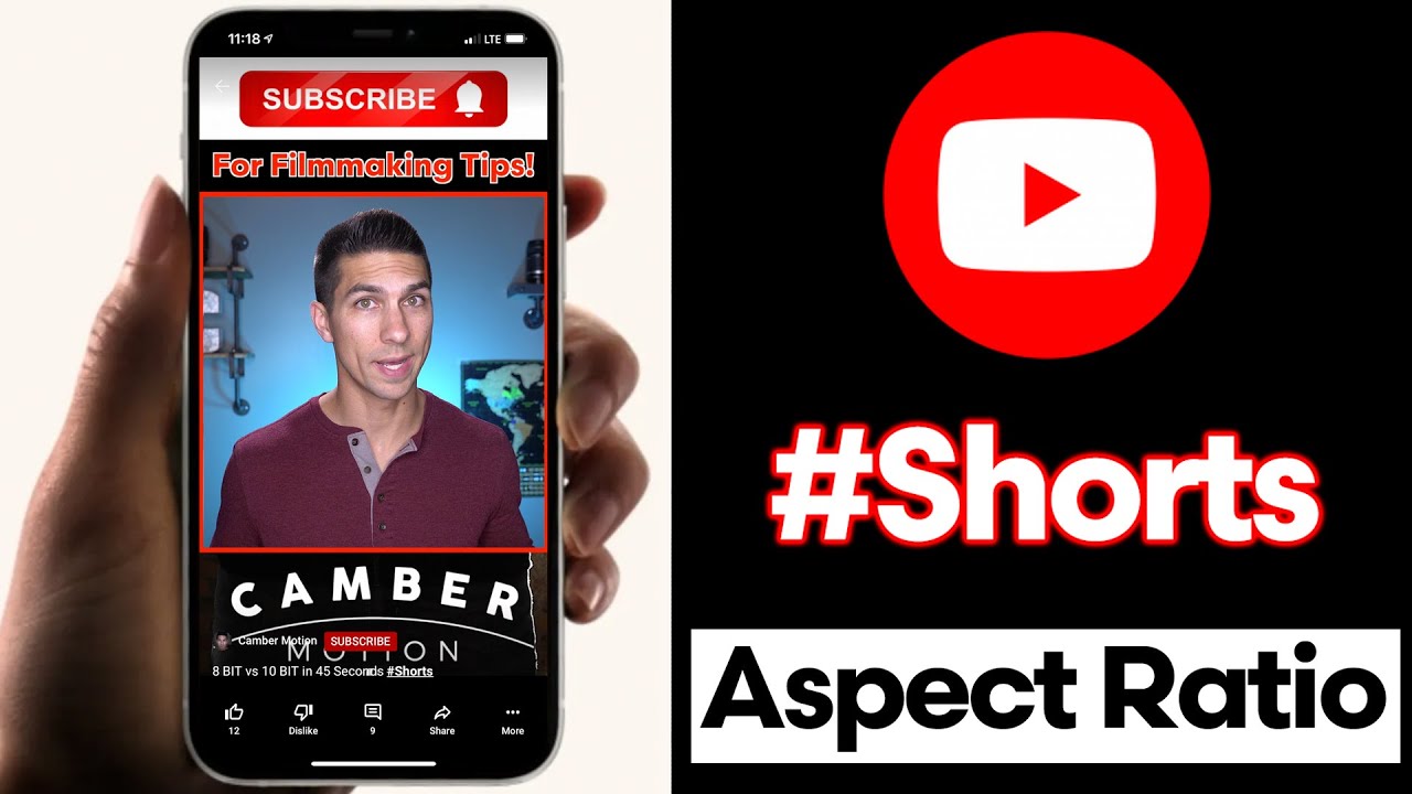 BEST Aspect Ratio for YouTube SHORTS – How to Change Aspect Ratio to 9: